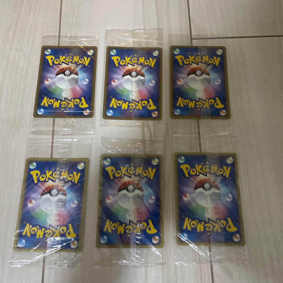 ポケカ ポケパークプロモカード6枚 未開封 - メルカリ