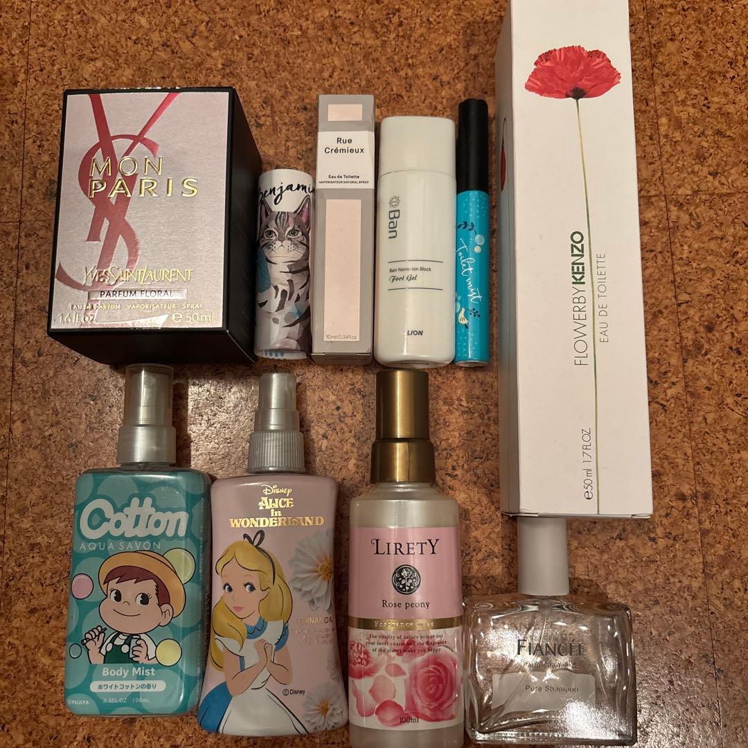 香水　スティック　スプレー　ジェル　10点セット