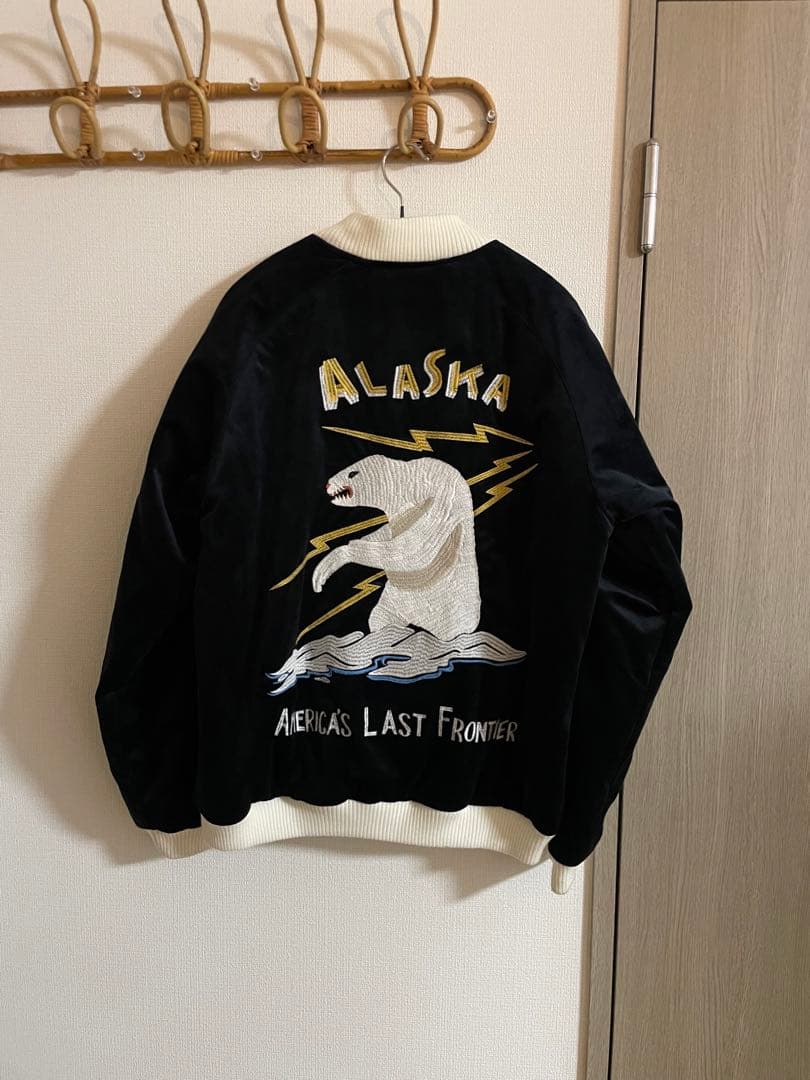 HOUSTON ヒューストン　スカジャン　ALASKA
