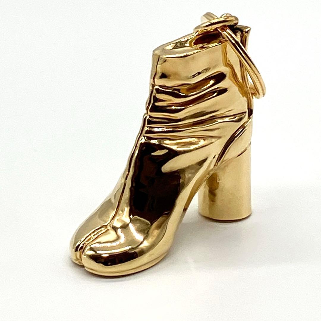 【稀少品】メゾンマルジェラ 19AW TABI ブーツ キーホルダー 金 真鍮