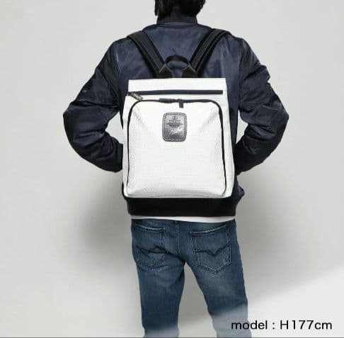 ペレボルサ バッグ リュック ホワイト バック 防水 レディース メンズ