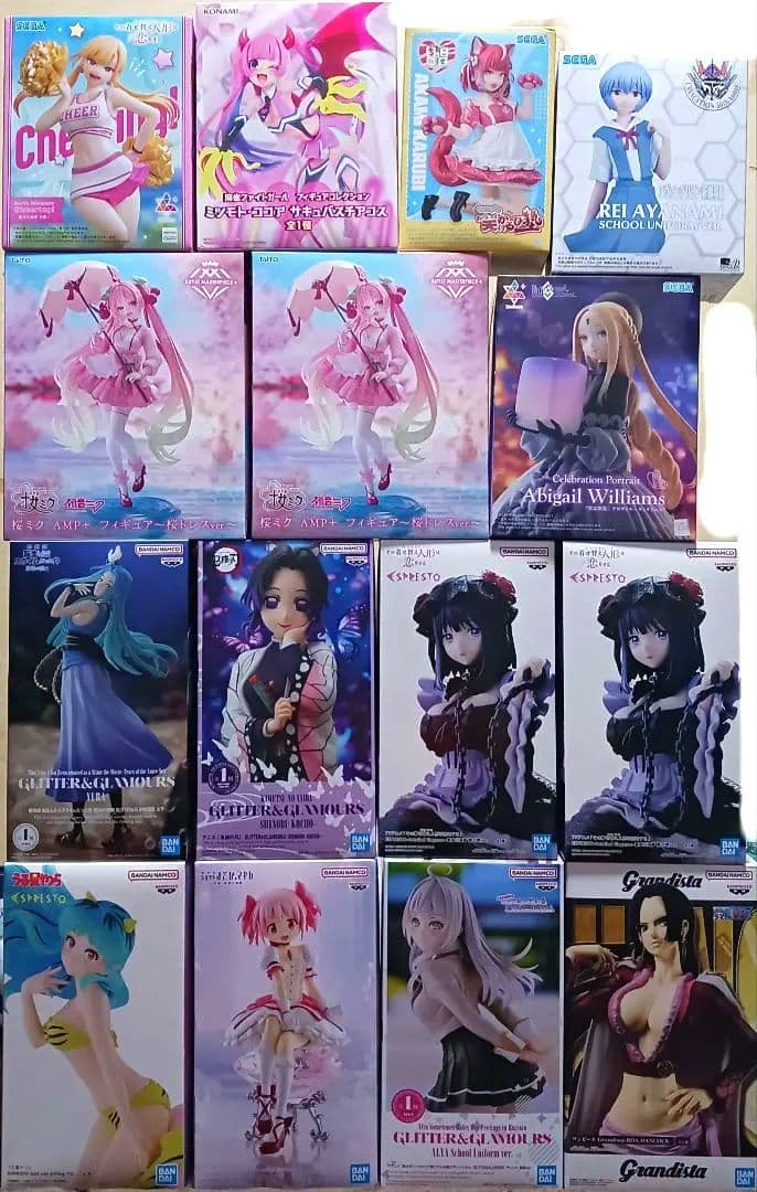 最新 美少女 美女 フィギュア プライズ 15体セット まとめ売り 新品未