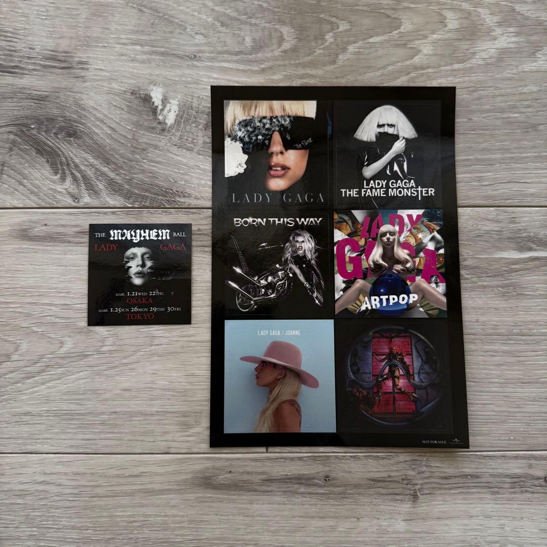 Lady Gaga レディーガガ 購入特典 ステッカー - メルカリ