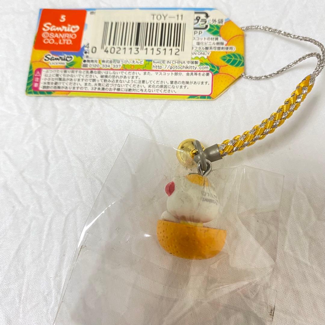 ご当地キティ 根付け 静岡 伊豆 限定 ハローキティ みかん わさび 金目