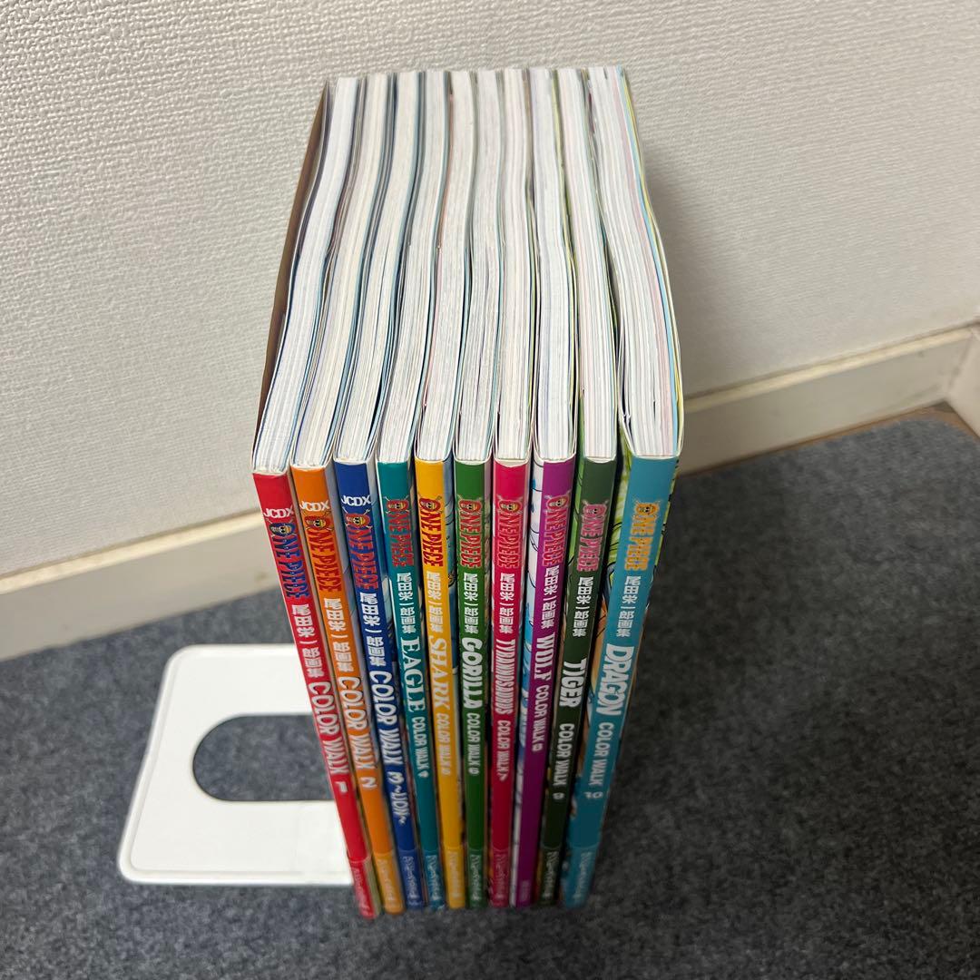 特典完備品ONE PIECE 尾田栄一郎 画集 COLOR WALK - メルカリ