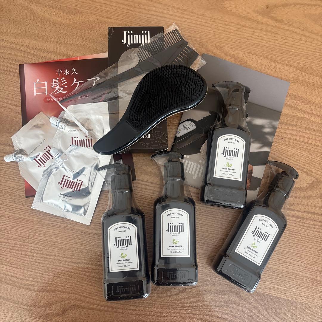 Jjimjil カラーシャンプー ４本セット