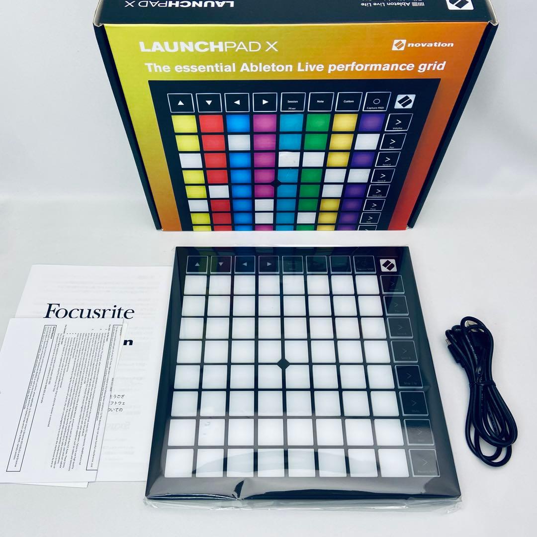 【ほぼ未使用・付属品完備】NOVATION LAUNCHPAD X 箱あり
