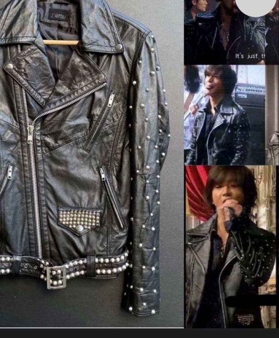 シバタさん専用　　キムタク 着用ZAC VARGASライダースs