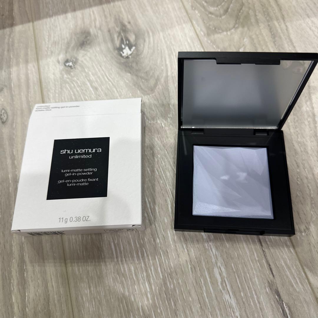 shu uemura アンリミテッド ルミマット セッティングジェルインパウダー