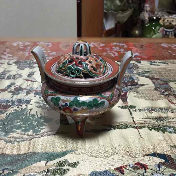 香炉（九谷焼） 九谷焼 庄三 香炉 – 漆陶舗あらき 輪島塗 九谷焼 山中塗 公式