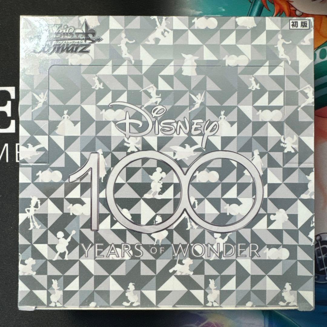 ヴァイスシュヴァルツ　ディズニー100 【シュリンク付き】1箱 ディズニー100 初販シュリンク付きBOX - メルカリ