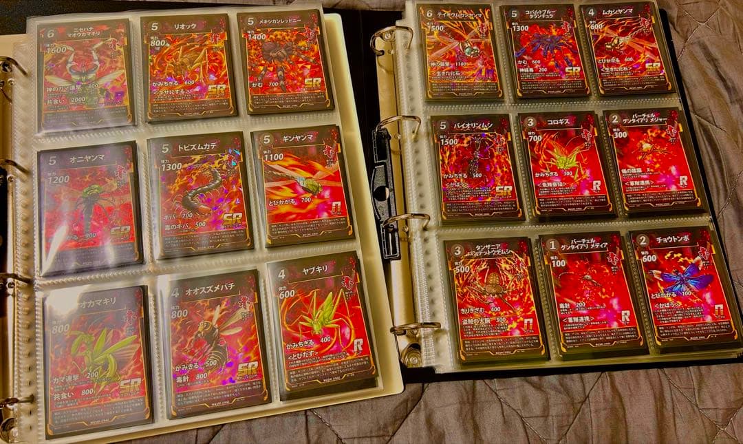 蟲神器　1〜6弾　コンプ（各1枚) 公式スリーブ×4付き