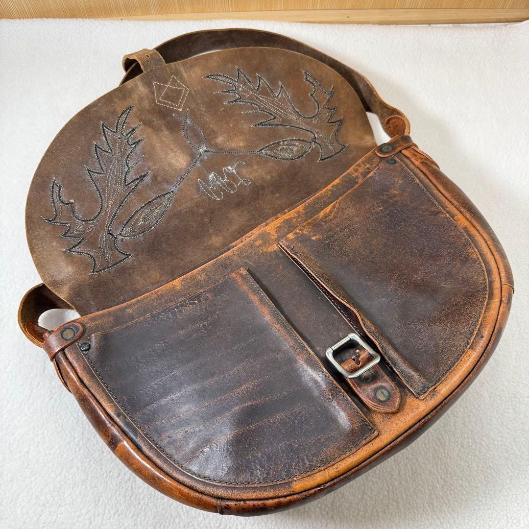 希少 RRL ラルフローレン メッセンジャーバッグ ヴィンテージ - メルカリ