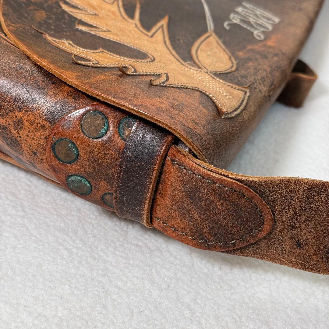 希少 RRL ラルフローレン メッセンジャーバッグ ヴィンテージ - メルカリ