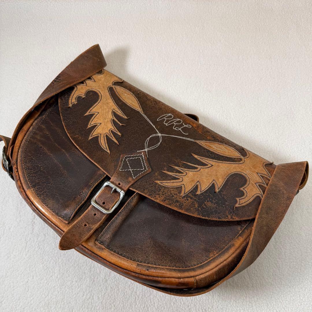 希少 RRL ラルフローレン メッセンジャーバッグ ヴィンテージ - メルカリ