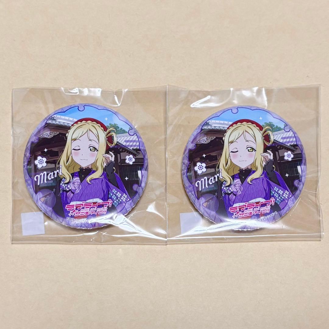 ラブライブ サンシャイン アニふる 缶バッジ 小原鞠莉 ③ - メルカリ