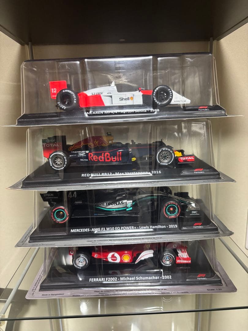 ★デアゴスティーニ ビッグスケールF1コレクション 1/24スケール　4台セット