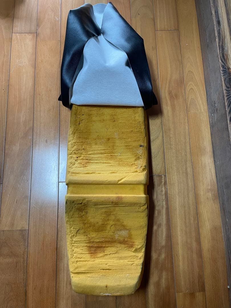 CBR400F 純正シート ベース アンコ抜き タックロールカバー セット