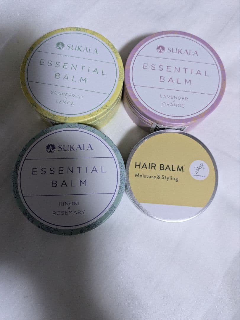 ラバ　エッセンシャルバーム　3種　ヘアバーム1個