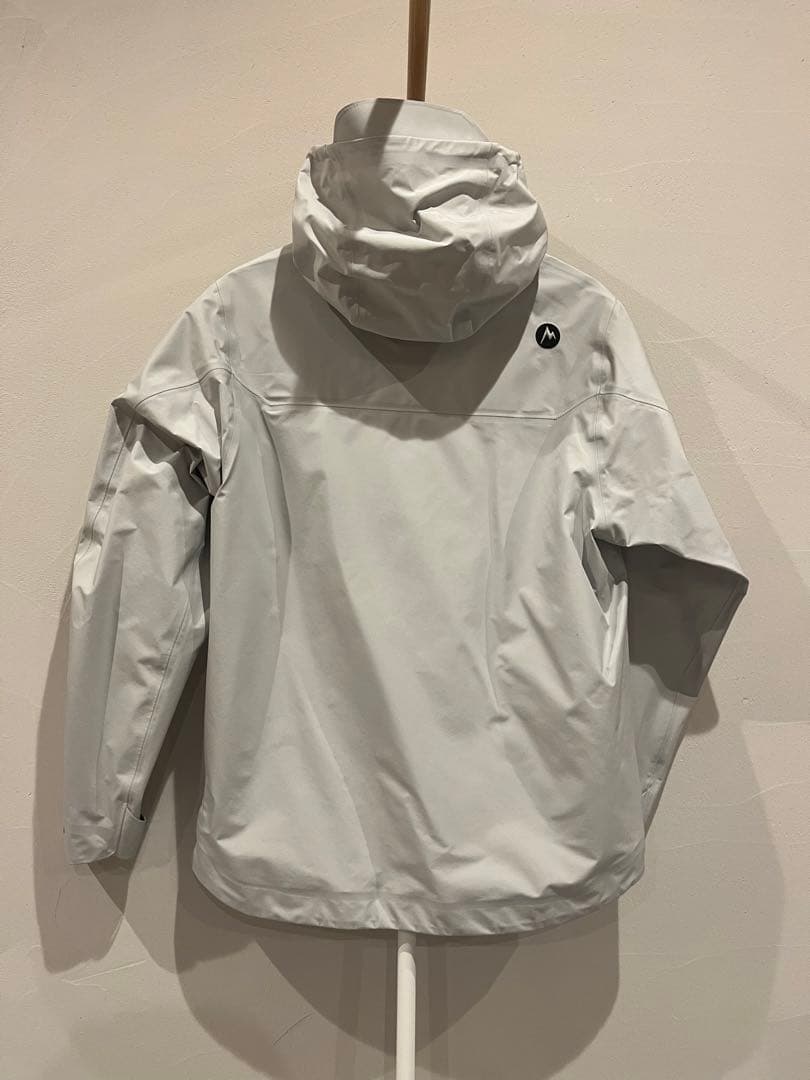 雑誌掲載 Marmot Mジャケット グレー ホワイト サイズM - メルカリ