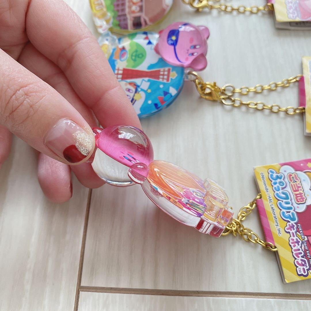 星のカービィ】ご当地ぷっクリアキーホルダー4点セット(大阪・京都