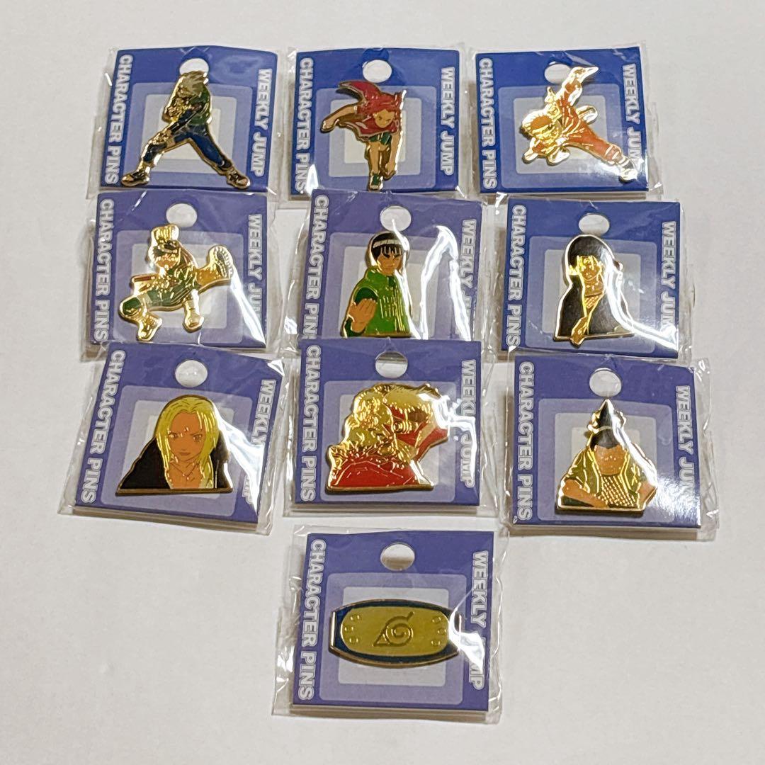 NARUTO ピンバッジ ピンズ ジャンプショップ 限定 当時のもの