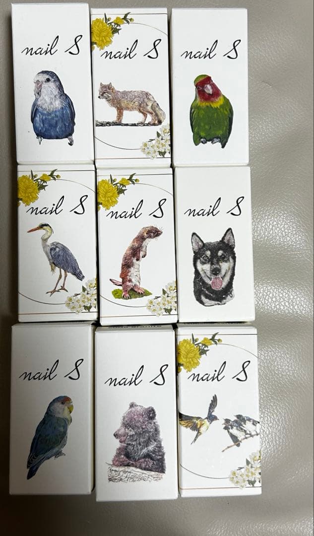 ネイルエス ポリッシュ 9色セット Satokoさま ネイルエス ポリッシュ 9色セット Satokoさま ネイルエス ポリッシュ 9