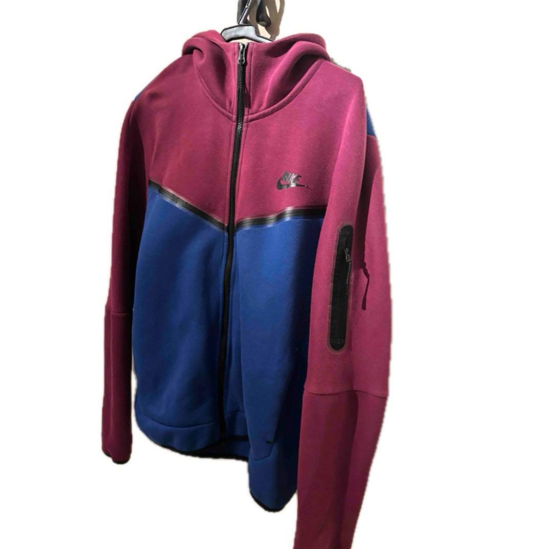 最終値下げNike テックフリース 本物 セットアップ海外限定カラー 赤紫