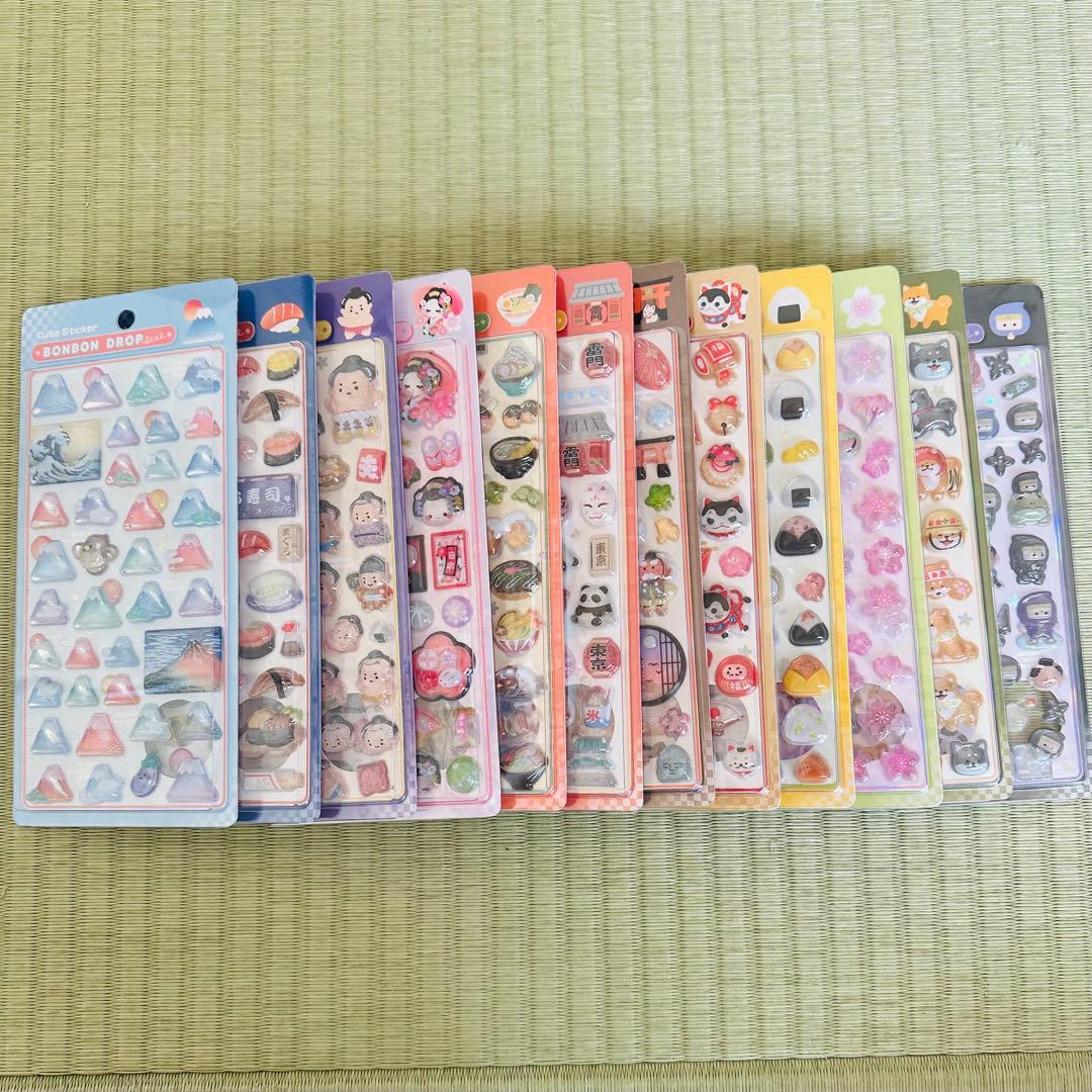 す*ん様 【正規品】ボンボンドロップ 和柄 全12種類セット