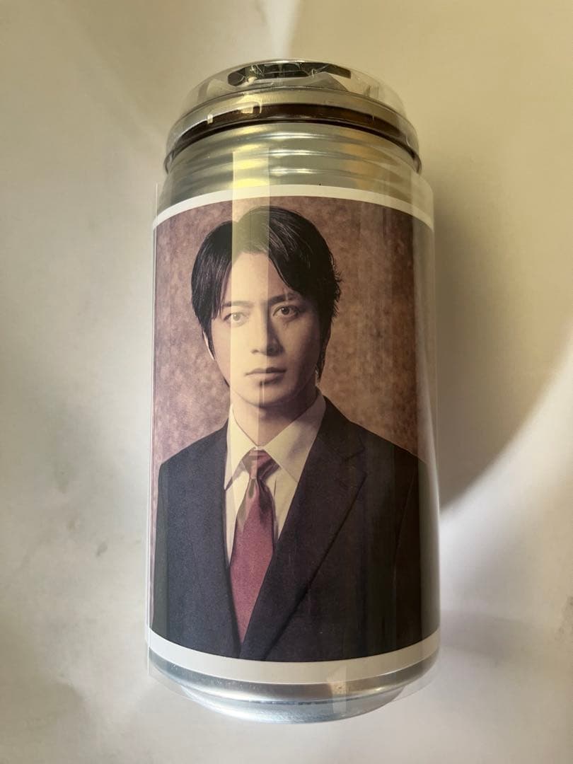 鬼太郎誕生　ゲゲゲの謎　舞台ゲ謎　ラベル缶　水木　村井良大　アクキー、ラベル 舞台 鬼太郎誕生 ゲゲゲの謎 ラベル缶 水木 村井良大 キーホルダー