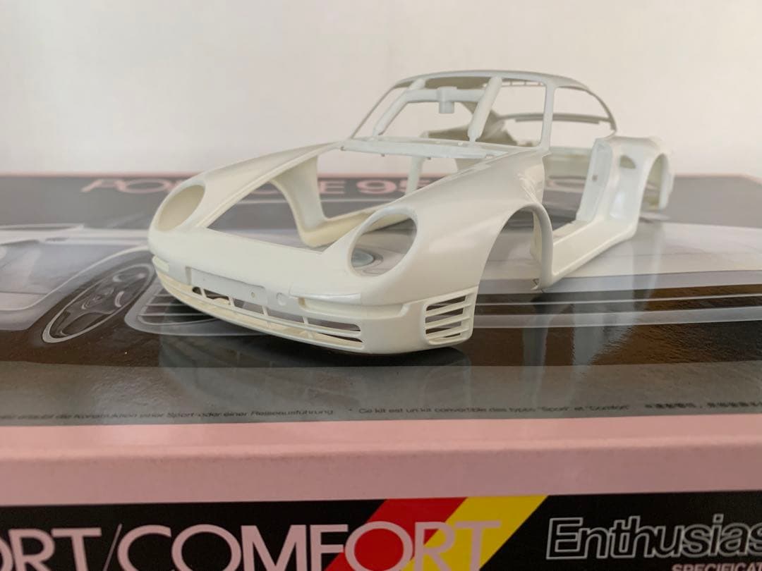 完売希少BIGスケール/未作成】1/16 フジミ模型 ポルシェ959 - メルカリ