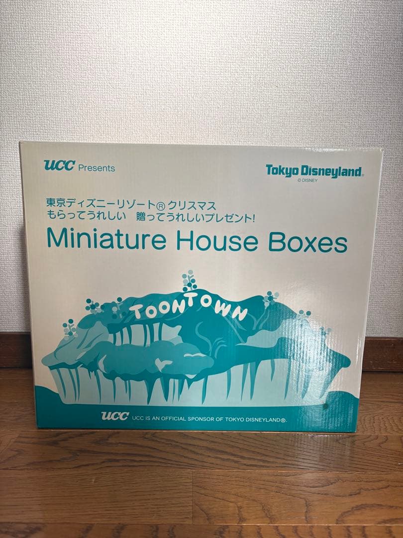 ト*す様 ディズニー　トゥーンタウン　非売品UCC Miniature Hous