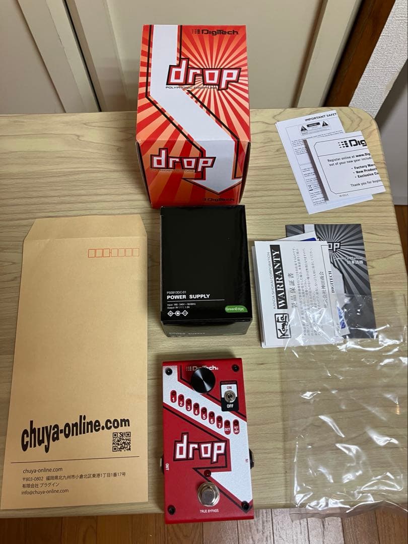 ほぼ新品 DigiTech(デジテック) drop 2025年1月購入