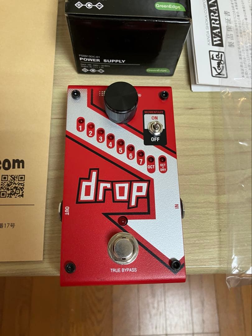 ほぼ新品 DigiTech(デジテック) drop 2025年1月購入