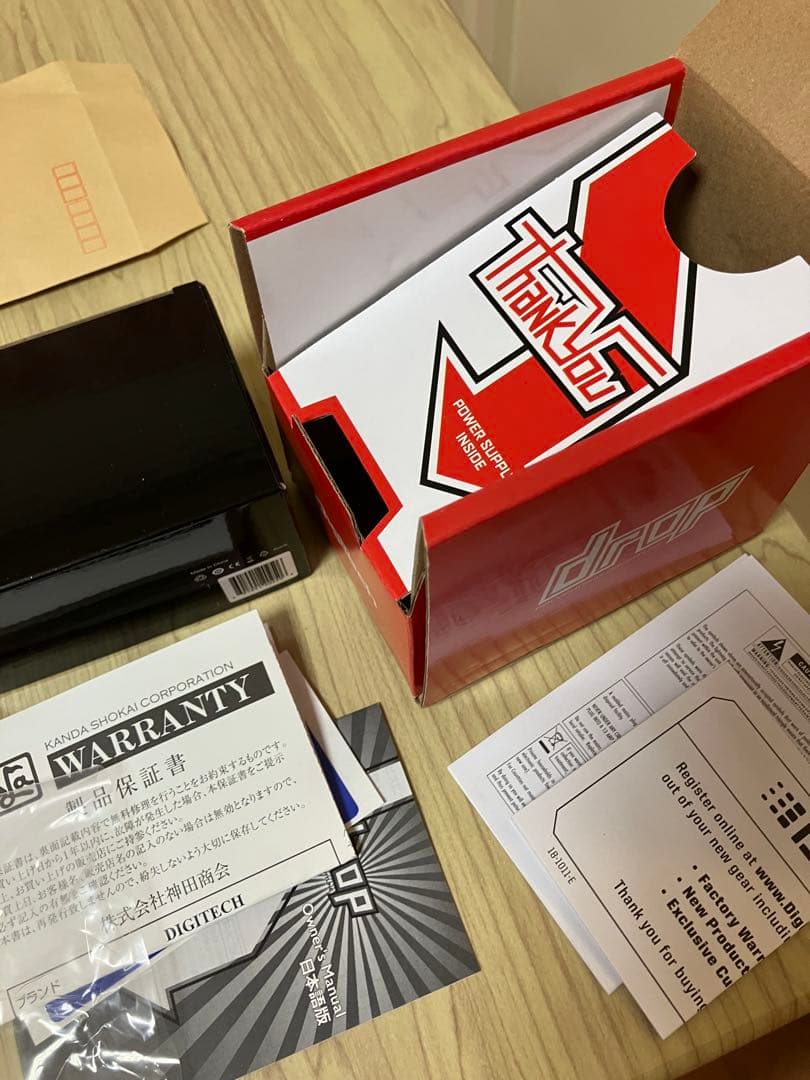 ほぼ新品 DigiTech(デジテック) drop 2025年1月購入