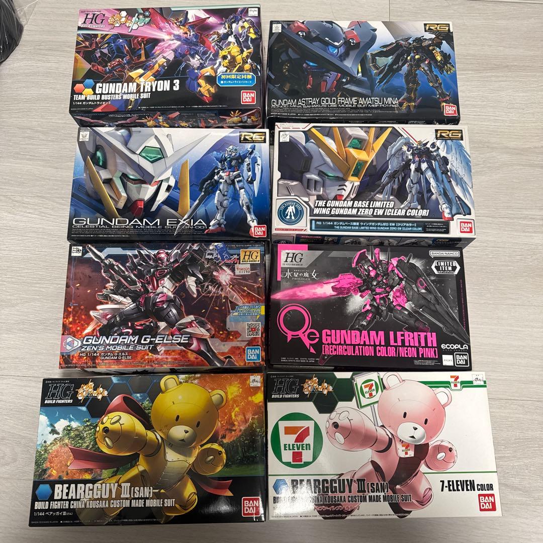 ガンプラまとめ売り HG 未組み立て