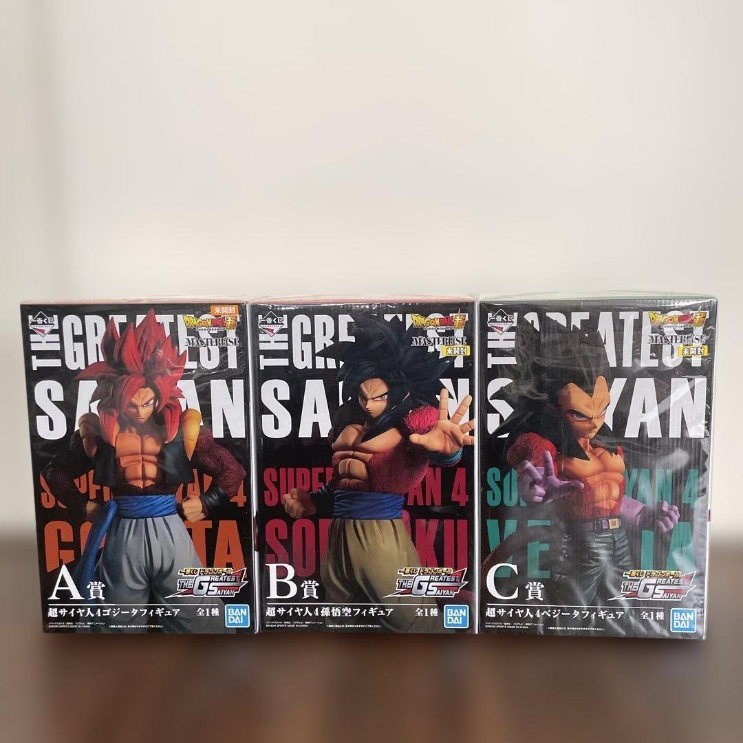 一番くじドラゴンボール THE GREATEST SAIYAN 3体セット 一番くじ ドラゴンボール THE GREATEST SAIYAN 3種 セット｜Yahoo