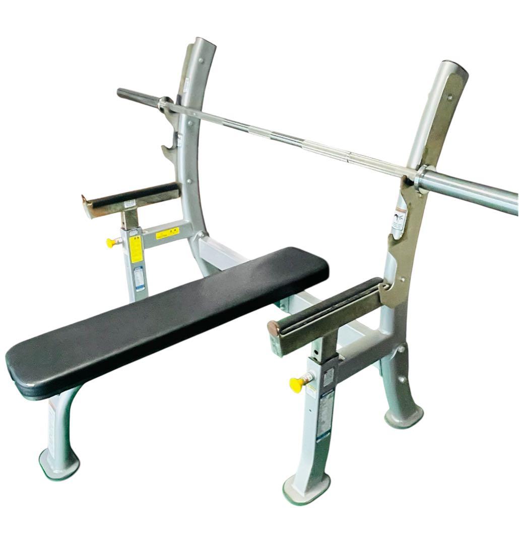 【タイムセール】準業務用フラットベンチプレス台　タフスタッフ 楽天市場】［ATX Fitness］フラットベンチプレス バーベルベンチ