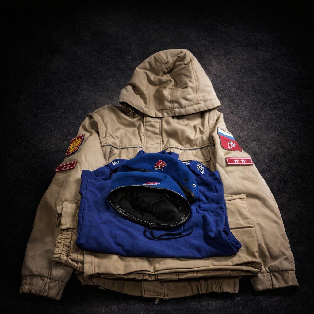 ロシア国防省 ユナルミヤ 制服一式 上下＋ポロ＋帽子＋ベルト