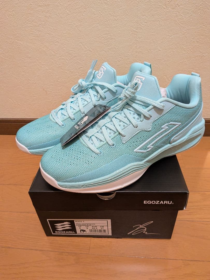 瀬川琉久 RIKU1 ターコイズブルー エゴザル 27.0cm - メルカリ