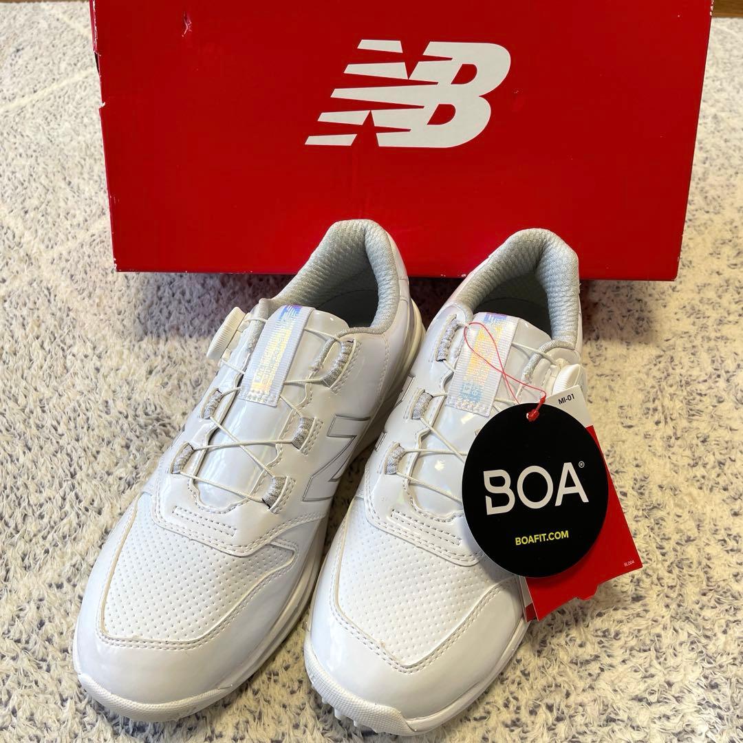 【新品】ニューバランス　ゴルフシューズ 23 ㎝　WGBS996