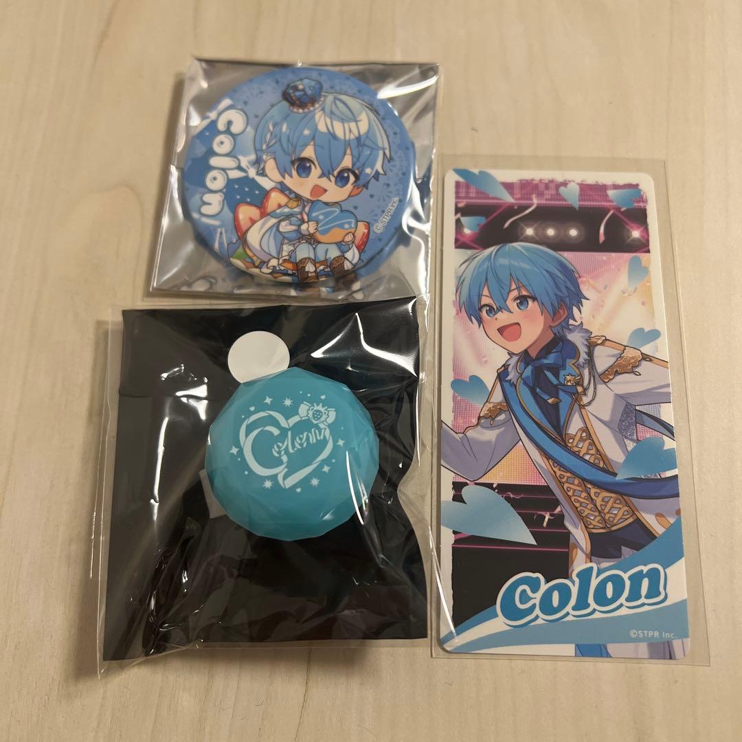 すとぷり ころんくん 9周年 リングライト 缶バッジ - メルカリ