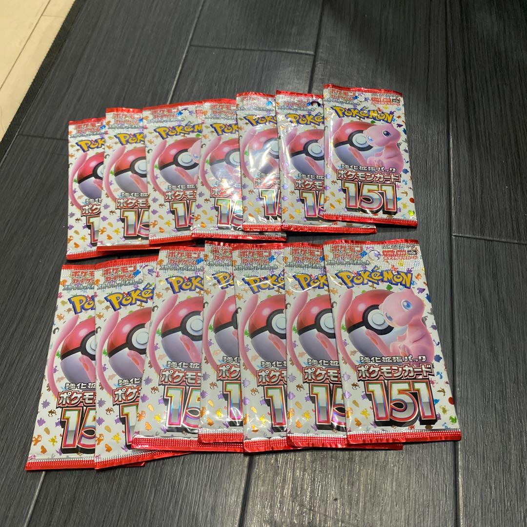 ポケモン151 14パックばら売り ポケカ151 バラパック まとめ売り 未サーチ - メルカリ