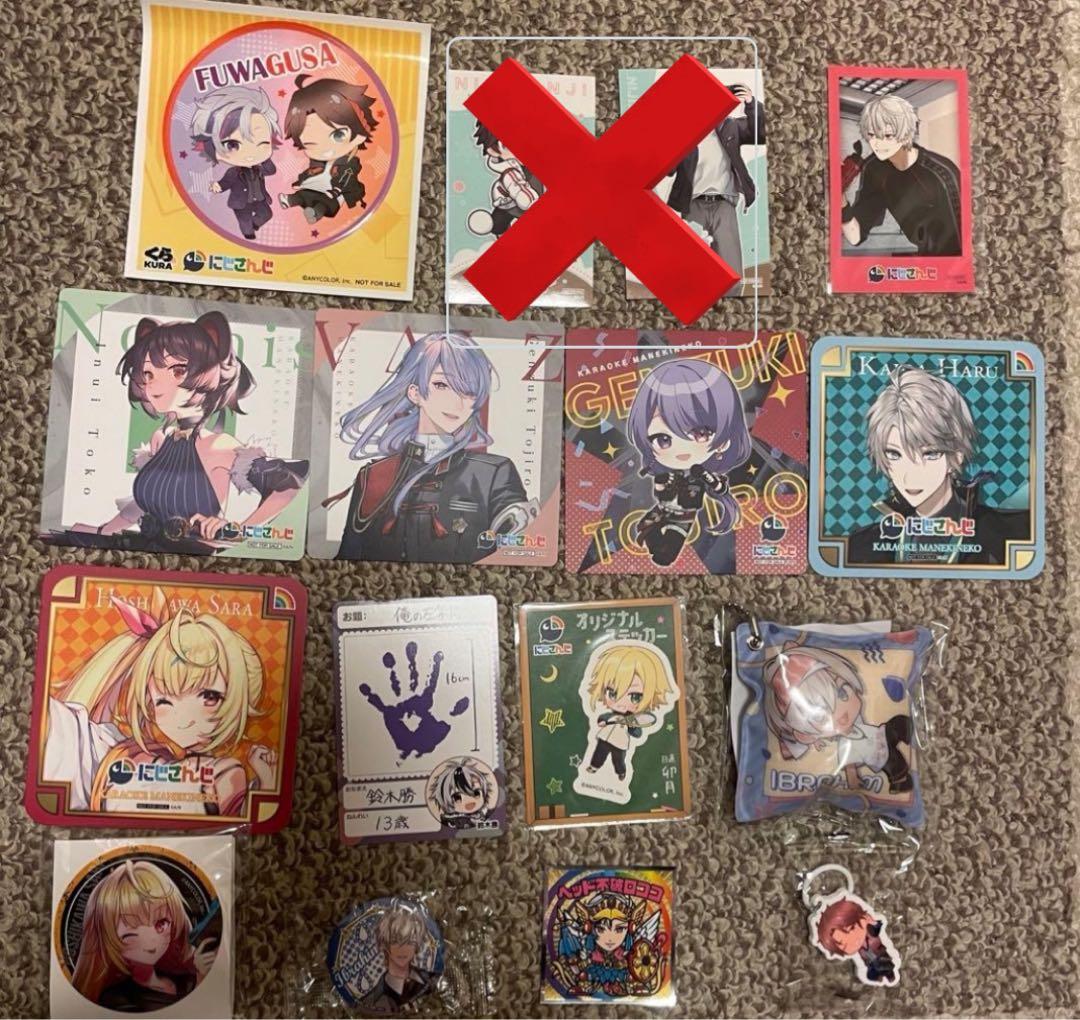 バラ売り2点500円~】にじさんじ コラボ商品 特典など - メルカリ