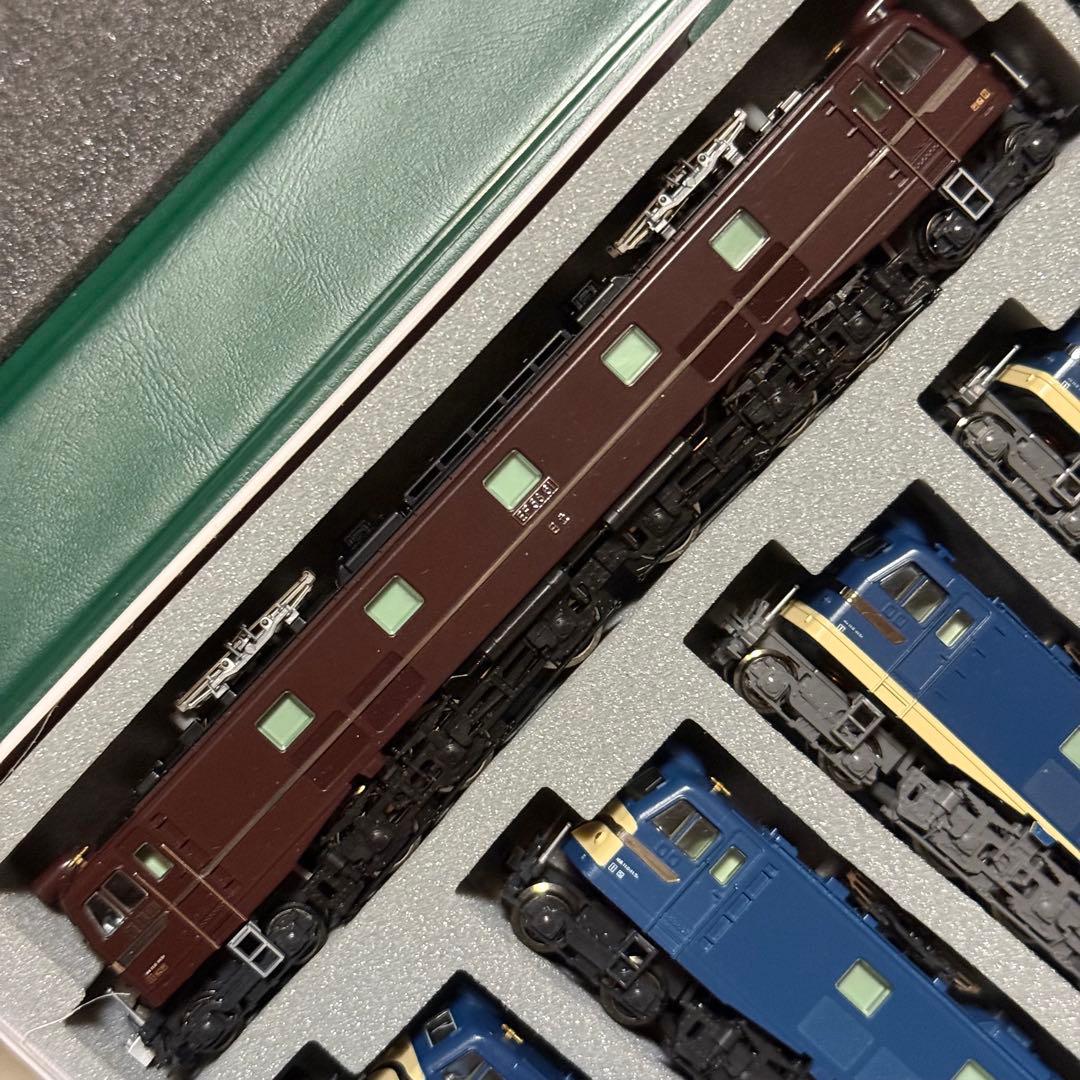 KATO EF58 青大将, 特急色, 青, 茶, お召し61号機 10両セット