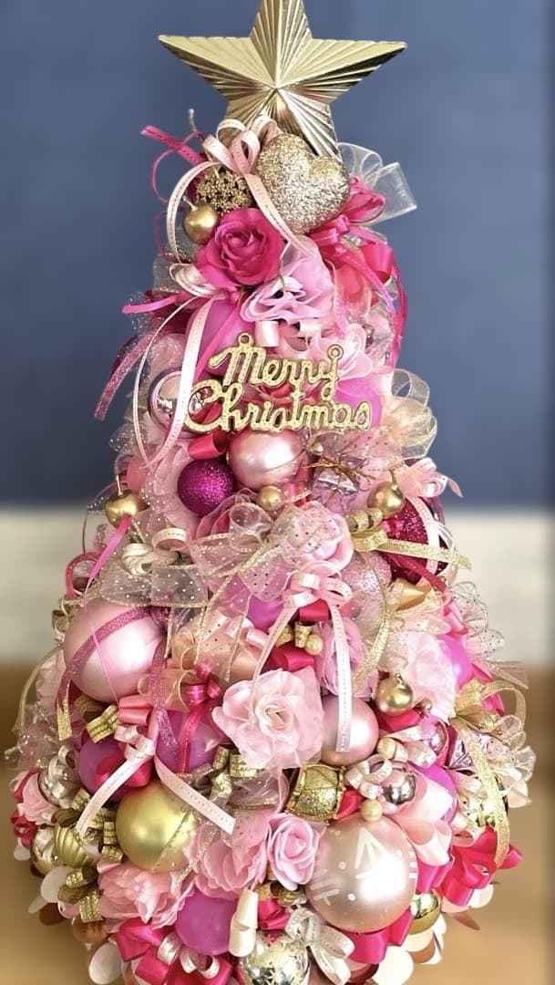 ピンククリスマスツリー❣️ひまわり❣️