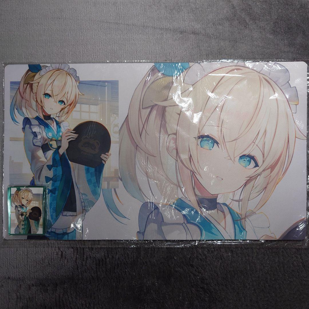 α1 ホロライブ 和服メイド&ぽこべぇお盆 🎏 風真いろは スリーブ&プレイ