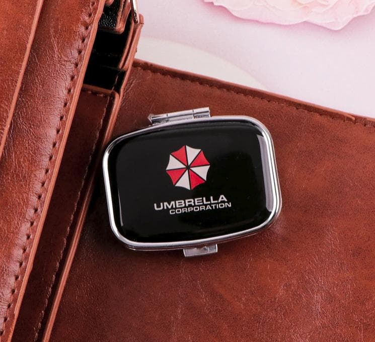 バイオハザード Umbrella ピルケース 小物入れ コンパクト ミラー