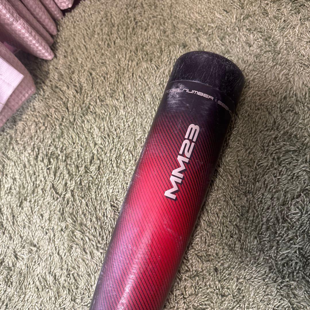 MM23 軟式バット 赤黒　85cm masa MM23｜SSKベースボールオフィシャルサイト