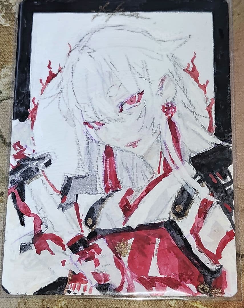 か*こ様 MtG 稲妻のらせん アーティストプルーフ Nonfoil